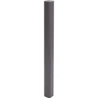 MCW Aluminium paal Sarthe WPC afrastering, pijlerpaal, insteeksysteem ~ 98cm, grijs