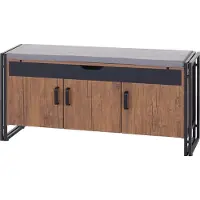 Mendler Schoenenkast met zitting -A27, ladekast bank met kussens, 53x110x30cm 3D structuur metaal ~ wild eiken look
