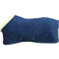 Kentucky Horsewear Horsewear - Showdeken Velvet - Marine - 130/180/6.0