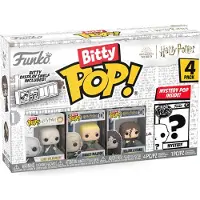 Funko POP! Harry Potter, Heer Voldemort, Draco Malfidus, Bellatrix Lestreng – 4-delige set – Bitty Pop!