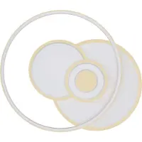 Globo Design plafondlamp Roderick wit rond 3000-6000K
