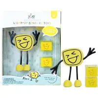 Glo Pals Figuur/Zintuiglijke kubussen m. Licht - Alex - Geel - - OneSize - Badspeelgoed