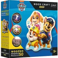 Trefl Holzpuzzel Junior 50 - Paw Patrol