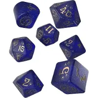 Q-workshop Meowster Dice 7 Packs Blauw Kinderen