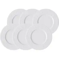 Villeroy & Boch Taartbord Cellini Wit (6-delig)