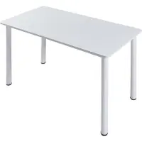 En.casa Eettafel Tammela 120x60x75 cm wit