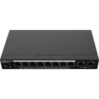 Ruijie Schakel POE - - RG-ES210GC-LP - 10 Poorten - Beheerd via de Cloud - Gigabit