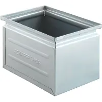 Schäfer Shop stapelbak, 3,5 l, 8 kg, L 210 x B 147 x H 130 mm, staal, elektrolytisch verzinkt