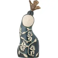 Bloomingville Layhan Deco, Blauw, Steengoed