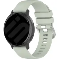 Strap-it Smartwatch siliconen Classic bandje - geschikt voor Garmin Vivoactive 4 (45mm) / Venu 2 / Venu 3 / Forerunner 255 / Forerunner 265 - lichtgroen