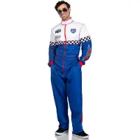 Leg avenue - Speedway Racer Jumpsuit Kostuum - M - Multicolours