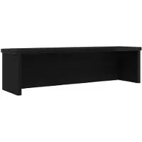 vidaXL Keukenrek stapelbaar 50x15x16 cm bewerkt hout zwart