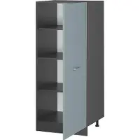 Vicco Hoge kast R-Line Blauw-grijs 60 cm, Model 41189