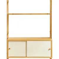 En.casa Wandrek Tingvoll 85x65x34 cm bamboe naturel []