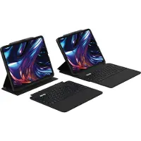 Zagg Pro Keys 2 keyboard bookcase voor de Apple iPad Pro 13 (2025) M5 / (2024) M4 - AZERTY / FR - Zwart