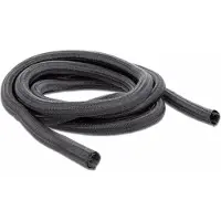 DeLOCK Braided Sleeve self-closing 2 m x 19 mm black