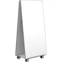 Nobo Magnetic Mobile Move&meet Board Zilver
