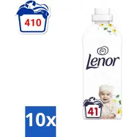 Lenor - Wasverzachter - Gevoelig - Milde Geur - 41 Wasbeurten - Bulkverpakking - 10 stuks