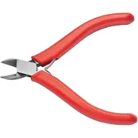 Würth - Zijkniptang elektronica, ronde kop Met draadklem - Zijkniptang elektronica, ronde kop Met draadklem