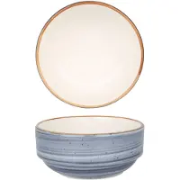 Bonna Kommetje aura dusk porselein 12 cm (290cc) set van 6