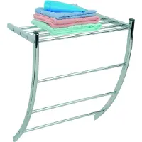 MSV Wandhanddoekhouder – Handdoekrek voor Badkamer – Handdoekhouder Wandmontage – Modern en Elegant Design