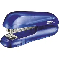 Rapid klein HS nietmachine F6, blister, doorschijnend blauw