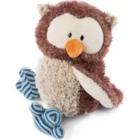 Nici Owl Oscar With Joint Head Turnable Teddy 35 Cm Veelkleurig