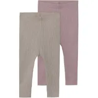 TWO SOON Leggings greige / oudroze
