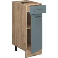 Vicco R-Line Keukenonderkast – 30 cm zonder werkblad Blauw-grijs