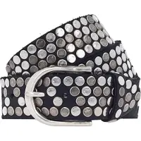 B.belt Riem zwart / zilver
