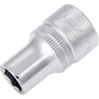 Hazet Dopsleutel 900-10 · 1/2 inch (12,5 mm) vierkant hol · Buiten-zeskant-tractieprofiel · SW 10 mm