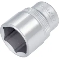 Hazet Dopsleutel 880-17 · 3/8 inch (10 mm) vierkant hol · Buiten-zeskant-tractieprofiel · SW 17 mm