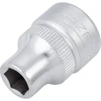 Hazet inbus 880-7, 3/8 inch vierkantaandrijving, AF 7 mm, L 24 mm, verchroomd CV-staal, DIN 3124 / ISO 2725-1