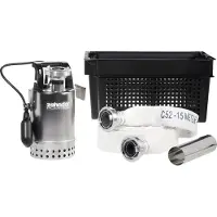 Zehnder Pumpen 16916 E-ZW 65 A Dompelpomp voor vervuild water 9500 l/h 14 m