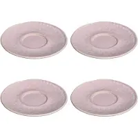Leonardo Koffieschotel Matera Roze 11 cm (4-Delig)