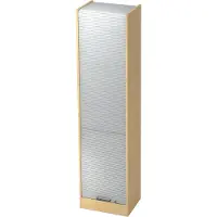 Hjh OFFICE PRO SIGNA R50 SG - Esdoorn/Zilver Roldeurkast Hoogte van de map | 5 OH Greeplijst kunststof