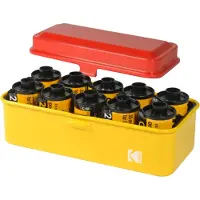 Kodak Film Case 135 Large Rood/Geel