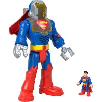 Mattel Superman Friends Dc Super Insider And Exosuit Figure Blauw Kinderen