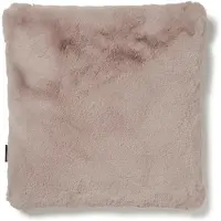 Skinnwille - Fluffy kussen - Zachtroze 45x45