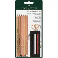 Faber-Castell Faber Castell Set FC Pitt Monochrome - 9 delig op blister