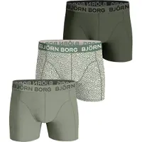 Björn Borg Boxershorts kaki / spar / wit