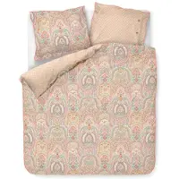 Pip studio Dekbedovertrek Jabali Flower Koraalrood Percal-240 x 200 / 220 cm | Lits-Jumeaux