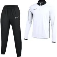 Nike Academy 25 Trainingspak 1/4-Zip Wit Zwart Grijs