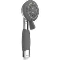 Schutte VITAL handdouche met anti-slip handgreep | 4 functies | chroom - 60971