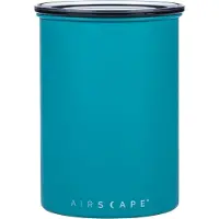 Airscape - Airscape - Koffiebonen - Voorraadpotten - Lucht dicht - Koffie - Staal - Mat Turquoise - 500 gram
