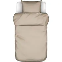 Marc O'Polo Dekbedovertrek Tove Dark Sand Percal-140 x 200 / 220 cm | 1-Persoons