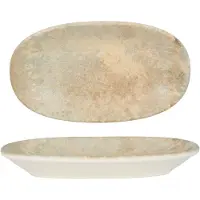 Bonna Serveerschaal luz porselein 15x8.5 cm set van 2
