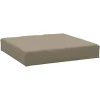 vidaXL Palletkussen 60x60x9,5 cm oxford stof taupe