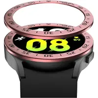 Strap-it Bezel ring tijd - Randbeschermer geschikt voor Samsung Galaxy Watch 5 44mm - roze