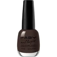 Faby nagellak 1st Class Ticket dames 15 ml vegan chocoladebruin